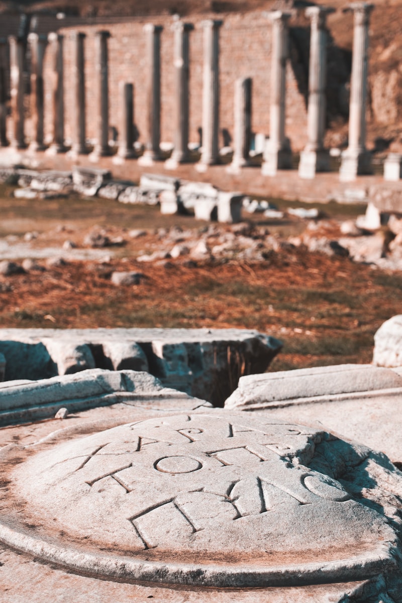 bergama antik tiyatro bergama antik tiyatro
